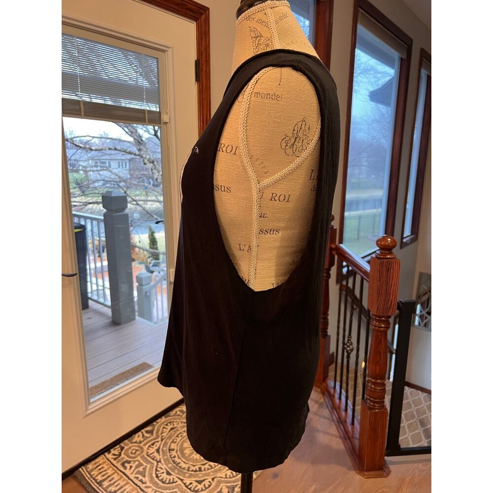 TAYLOR SWIFT OFFICIAL AUTHENTIC 1989 TOUR TANK TOP SHIRT BLACK  SIZE MED EUC - Picture 3 of 5